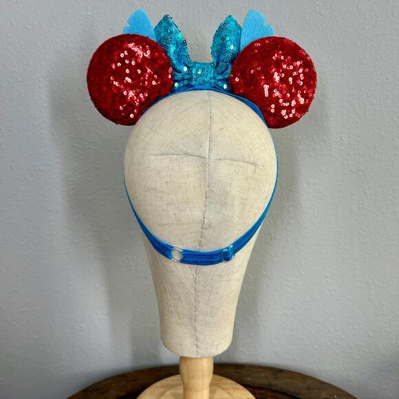 Lilo & Stitch Elastic Minnie Ears | Disney-Inspired Adjustable Mouse Ears - Picture 4 of 5